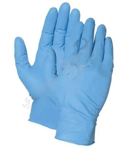 جوانتي لاتكس ميديم 100قطعه . LATEX GLOVES M 100 PTECES