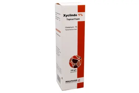 زيكليندو 1% محلول رغوي . XYCLINDO 1% FOAM