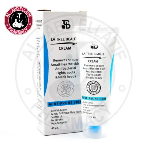 لاتريه بيوتيه كريم حب الشباب . LA TREE BEAUTE  acne-prone CREAM
