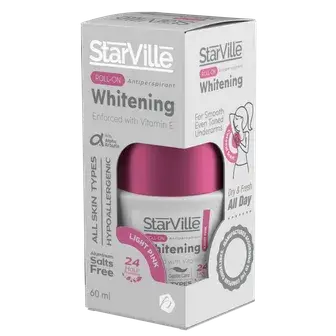 ستارفيل رول اون لبنى 60 مل . Starville roll on blue 60ml
