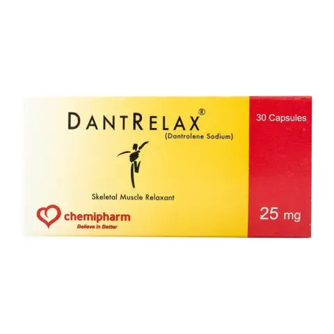 دانتريلاكس 25 مجم 30كبسولة . DANTRELAX 25mg 30/CAPS
