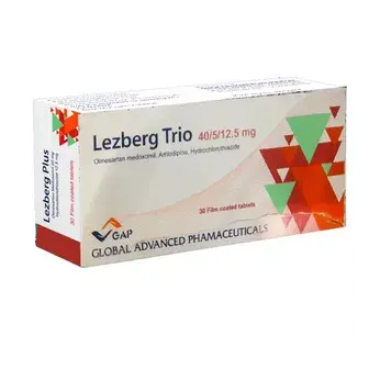 ليزبيرج تريو 20/5/12.5مجم  . LEZBERG TRIO 20/5/12.5MG 