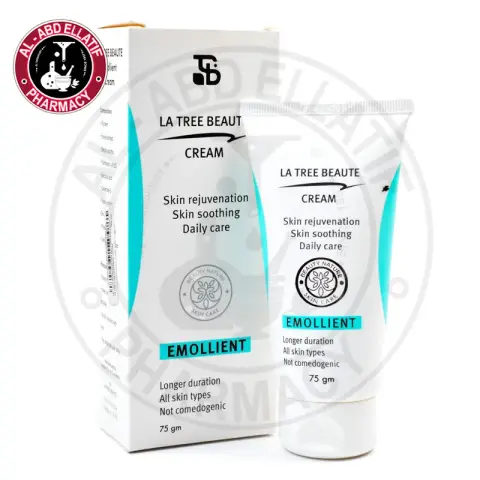 لاتري بيوتيه كريم مرطب 75 جم  . LA TREE  BEAUTE EMOLLIENT CREAM 75 GM