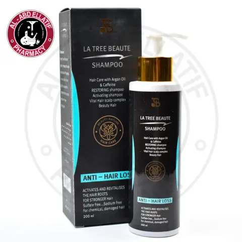 لاتري بيوتيه شامبو للتساقط 200 مل . LA TREE BEAUTE SHAMPOO ANTI -hair loss 200 ML