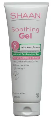 شان جيل مرطب 200 مل . Shaan soothing gel 200 gm