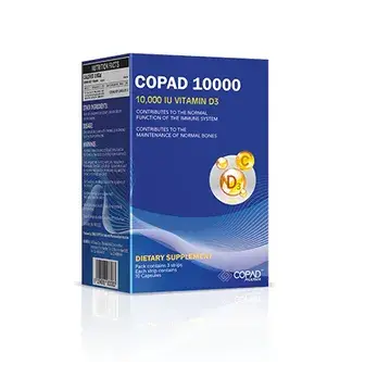 كوباد 4000 مجم 30 كبسولة . COPAD 4000 I.U. 30 CAPS