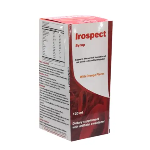 ايروسبكت شرب120ملى . IROSPECT SYRUP 120ML