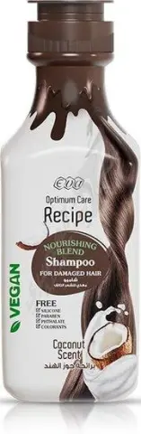 ايفا ريسيبي شامبو برائحه جوز الهند 350ملى . Eva recipe coconut shampoo 350 ml