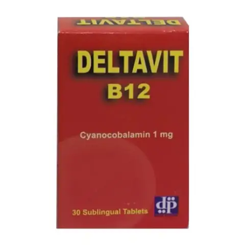 دلتافيت بى12   1مجم30قرص . DELTAVIT B12 30/TAB