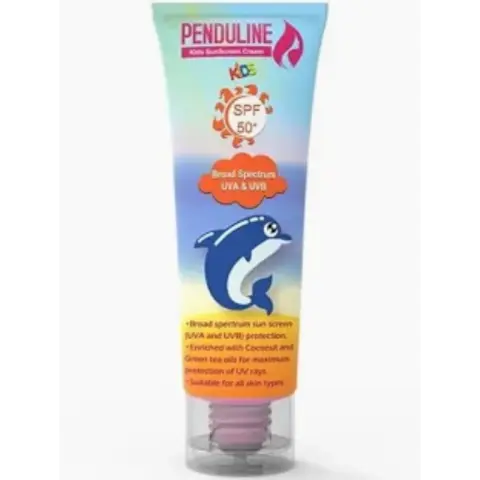بيندولين صن سكرين حمايه50 +افتر صن كريم120مل . PENDULINE KIDS SUNSCREEN