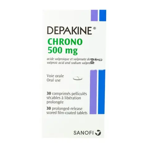 ديباكين كرونو 500مجم 30 قرص . DEPAKINE CHRONO 500mg 30/TAB