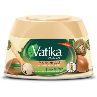 فاتيكا كريم 125مل بزبدة الشيا . Vatika hair cream shea butter 125ml