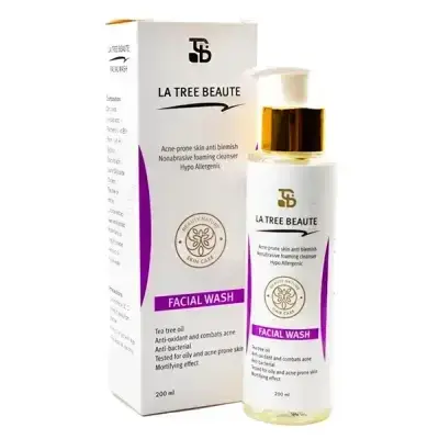 لاترى بيوتى غسول للبشره 200ملى . la tree beaute facial wash 200ml 
