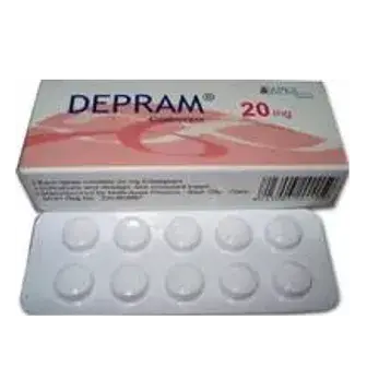 ديبرام 20 مجم 20 قرص . DEPRAM 20mg 20TAB