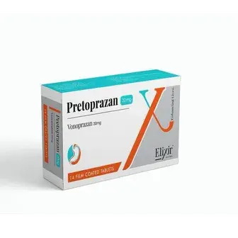 بريتوبرازان 20مجم 14 قرص . Pretoprazan 20 mg 14 tabs