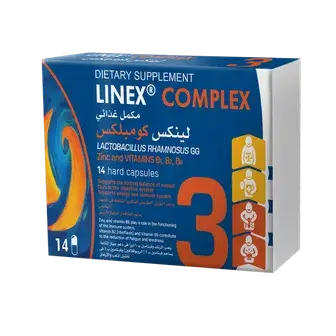 لينكس كومبلكس 14كبسول . LINEX COMPLEX 14CAP