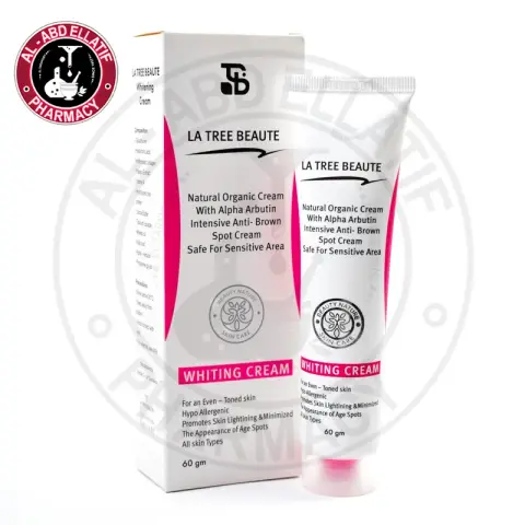 لاترى بيوتيه كريم التفتيح 60جم . LA TREE BEAUTE WHITENING CREAM 60GM 
