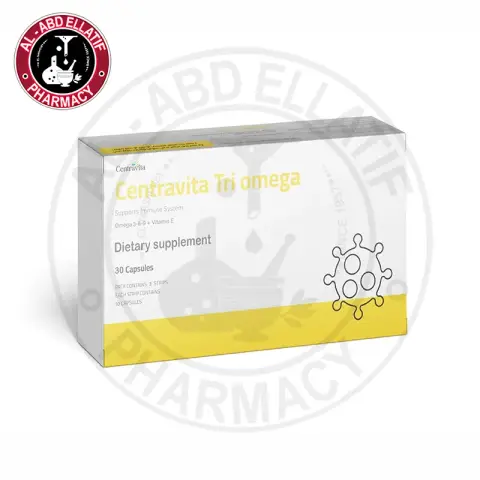 سينترافيتا تراي اوميجا 30كبسوله . Centravita TRI omega 30CAPSULES