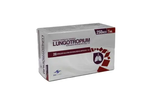 لانجوتروبيوم 250مجم/1مل . lungotropium 250mcg/1ml
