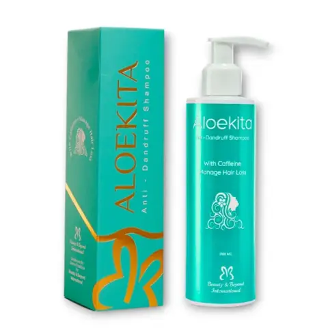 الوكيتا شامبوضد القشره اخضر 200 مللى . alokita anti - dandruff shampoo 200ml