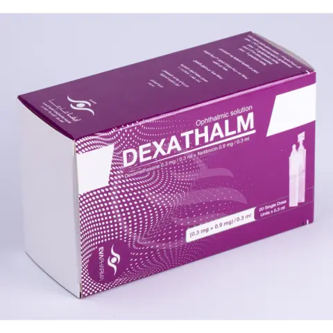 ديكساثالم قطره للعين  . dexathalm solution