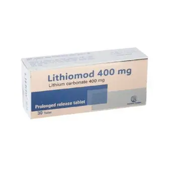 ليثيومود 400 مجم 30 قرص . lithiomod 400 mg 30 tab