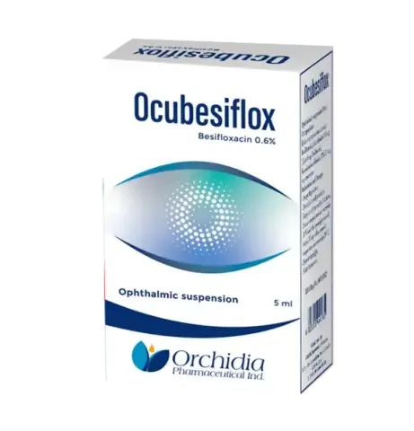 اوكيوبيسيفلوكس 5ملى قطرة . Ocubesiflox eye drops 5ml