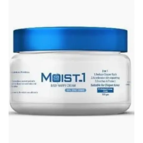 مويست وان كريم للاطفال 150 جم  . moist 1 baby nappy cream 150gm