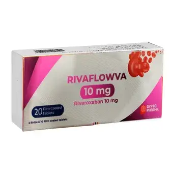 ريفافلوفا 10 مجم 20 قرص . rivaflowva 10 mg 20 tabs