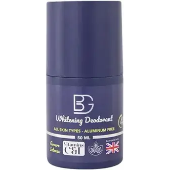 بي جي وايتنينج ديودرانت بيبي بلو 50 مل . bg baby blue whitening deodrant 50 ml