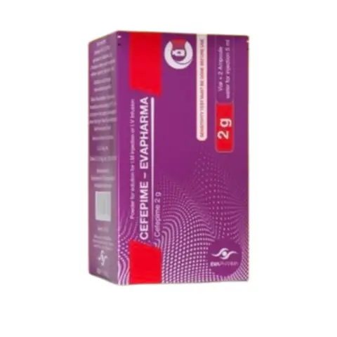 سيفبيم 2جم فيال-ايفا فارما . cefepime 2mg vial evapharma