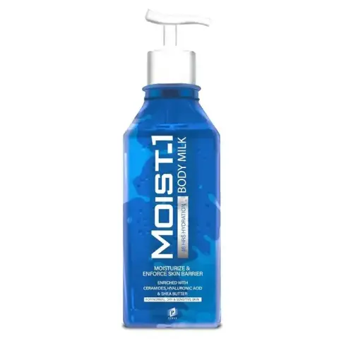 مويست وان بادي ميللك بامب 300مل . moist-1 body milk 300ml