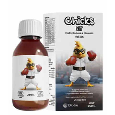 تشكس فيت شرب فيتامينات  . CHICKS VIT SYRUP MULTIVTAMINS
