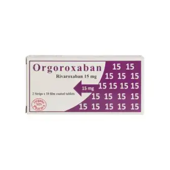 اورجوروكسبان 15مجم 20قرص . orgoroxaban 15mg 20tab