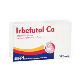 اربيفيوتال كو 30.12.5/150قرص . irbefutal co 150/12.5 30TAB