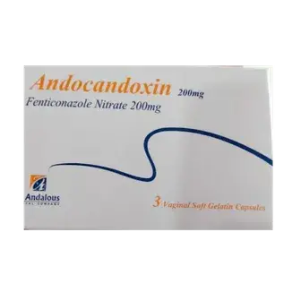 اندوكانوكسين 200مجم 3 كبسول مهبلى . ANDOCANDOXIN 200MG 3VAGINAL CAP