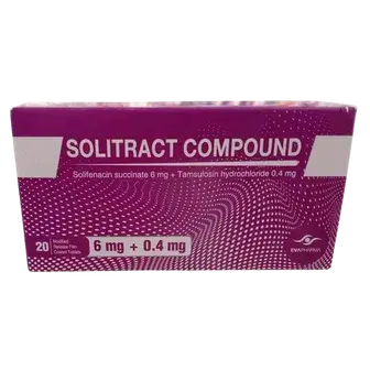 سوليتراكت كومبوند 20قرص . Solitract compound 6\0.4MG 20tab