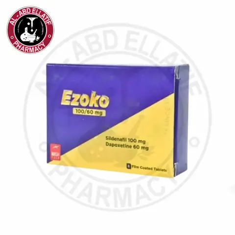 ايزوكو 100/60 مجم 8 قرص . EZOKO 100/60 MG 8 TAB