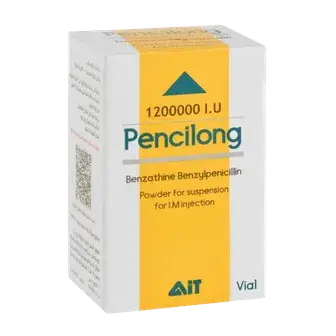 بينسيلوج120000وحده فيال  . pencilong 1200000 i.u vial