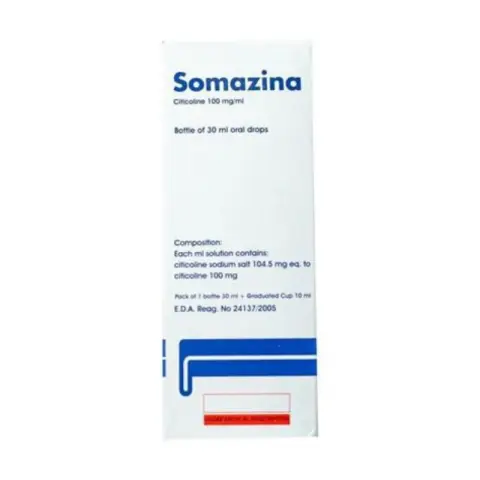 سومازينا سوبرا نقط للفم 30مل . Somazina supra 100mg\ml oral drops 30ml