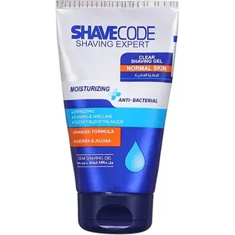 شيف كود جل حلاقة اسود فحم 150 مل . SHAVE CODE BLACK CHARCOAL SHAVING GEL 150ML