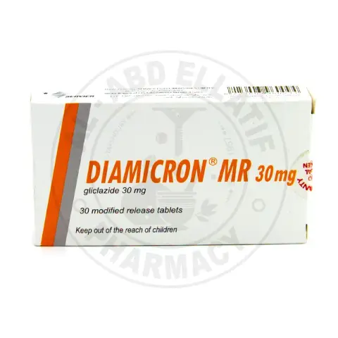 دياميكرون ام ار 30 مجم 30قرص . DIAMICRON MR 30 MG30/TAB