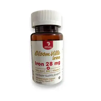 بلومفيل ايرون 30 كبسوله . Bloom ville Iron