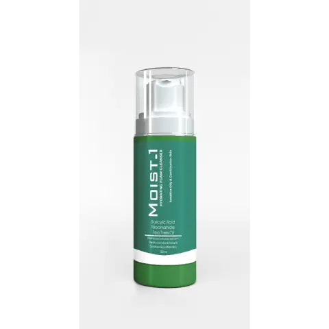 مويست وان فوم غسول للبشره الدهنيه 150مل بمب . moist-1 hydrating foam cleanser 150ml