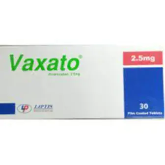 فاكساتو 2.5مجم 30 قرص . VAXATO 2.5MG 30TAB
