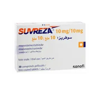 سوفريزا 10/10 مجم 30 قرص . Suverza 10/10 mg 30 tab