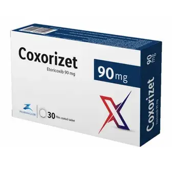 كوكسوريزت 90 مجم 30 قرص . COXORIZET 90 MG 30 TAB