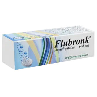 فلوبرونك 600 مجم 10 اقراص فوار . FLUBRONK 600 MG 10 EFF. TAB