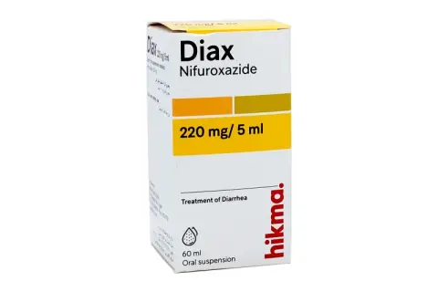 دياكس 220مجم/5مل شراب 60 مل . DIAX 220mg/5ml SUSP  60ML