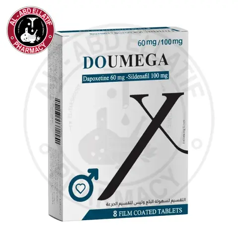 دوميجا 60-100مجم 8اقراص . doumega 60/100mg 8tab